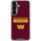 NFL Washington Commanders Galaxy S26 Plus Clear Case