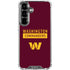 NFL Washington Commanders Galaxy S26 Plus Clear Case