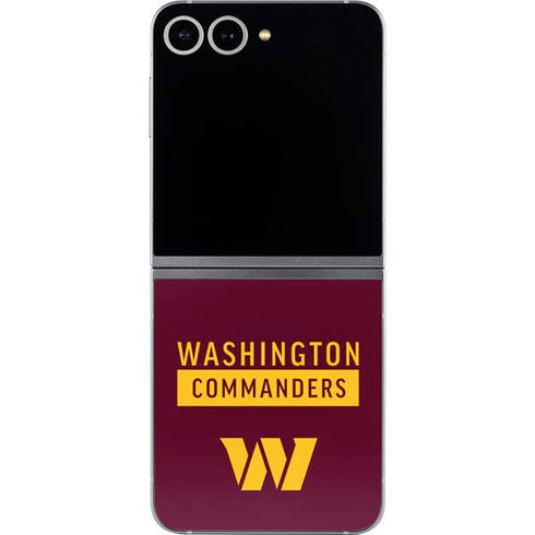 NFL Washington Commanders Galaxy Z Flip6 Skin