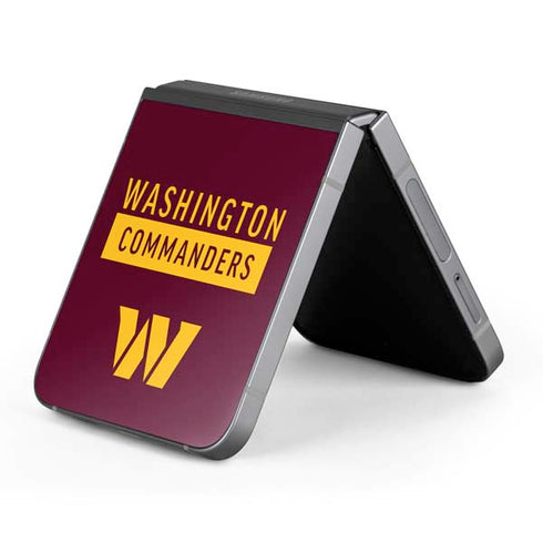 NFL Washington Commanders Galaxy Z Flip6 Skin