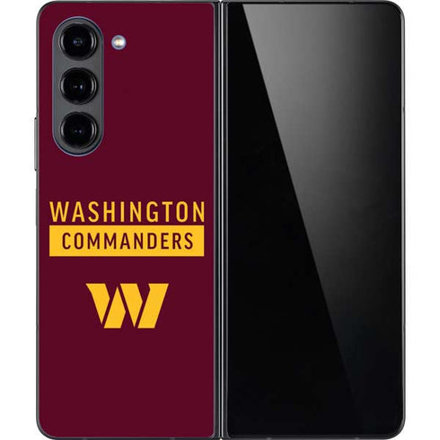 NFL Washington Commanders Galaxy Z Fold5 5G Skin