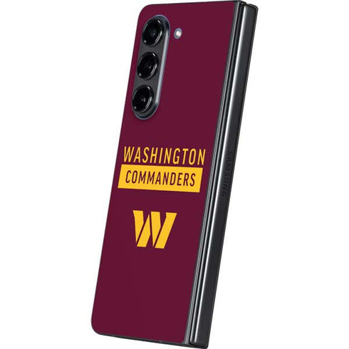 NFL Washington Commanders Galaxy Z Fold5 5G Skin