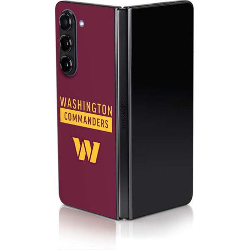 NFL Washington Commanders Galaxy Z Fold5 5G Skin