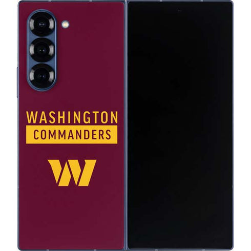 NFL Washington Commanders Galaxy Z Fold6 Skin