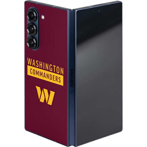 NFL Washington Commanders Galaxy Z Fold6 Skin