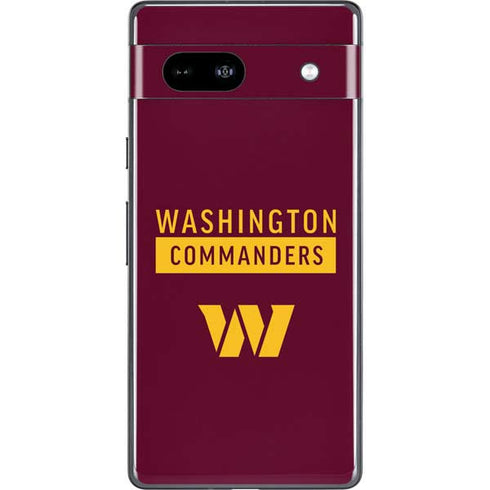 NFL Washington Commanders Google Pixel 7a Skin