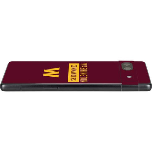 NFL Washington Commanders Google Pixel 7a Skin