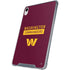 NFL Washington Commanders iPad 11th Gen (2025) Clear Case