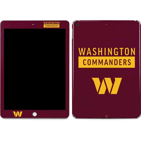 NFL Washington Commanders Apple iPad Skin