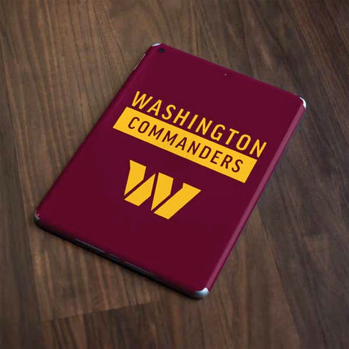 NFL Washington Commanders Apple iPad Skin
