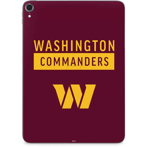 NFL Washington Commanders Apple iPad Pro Skin