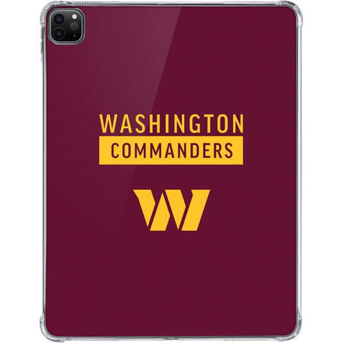 NFL Washington Commanders iPad Pro 11in (2024) Clear Case