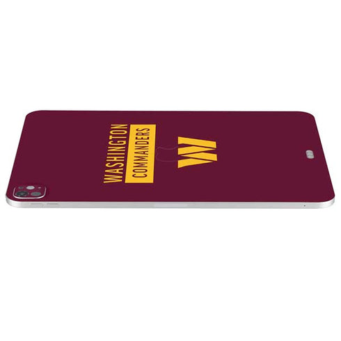 NFL Washington Commanders iPad Pro 13in M4 (2024) Skin