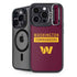 NFL Washington Commanders iPhone 14 Pro Kickstand Case