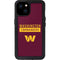 NFL Washington Commanders iPhone 15 Plus Waterproof Case