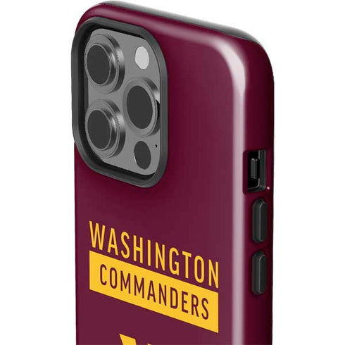 NFL Washington Commanders iPhone 15 Pro Impact Case