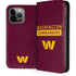 NFL Washington Commanders iPhone 15 Pro Max Folio Case