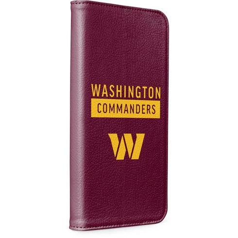 NFL Washington Commanders iPhone 15 Pro Max Folio Case