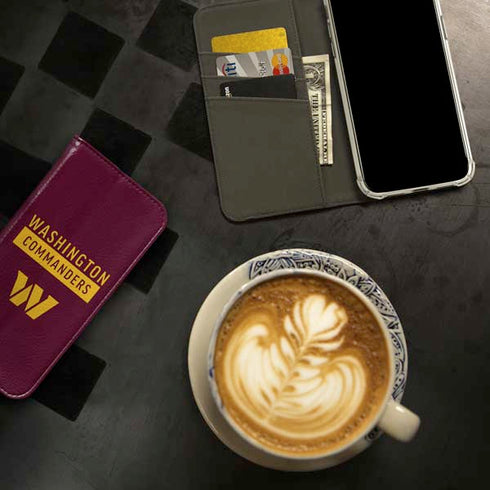 NFL Washington Commanders iPhone 15 Pro Max Folio Case