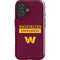 NFL Washington Commanders iPhone 16 Impact Case