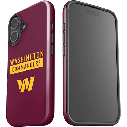 NFL Washington Commanders iPhone 16 Plus Impact Case