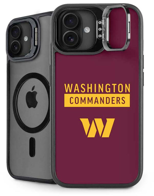 NFL Washington Commanders iPhone 16 Plus Kickstand Case