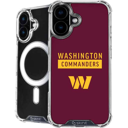NFL Washington Commanders iPhone 16 Plus MagSafe Case