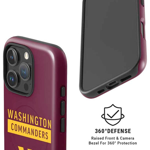 NFL Washington Commanders iPhone 16 Pro Magsafe Impact Case
