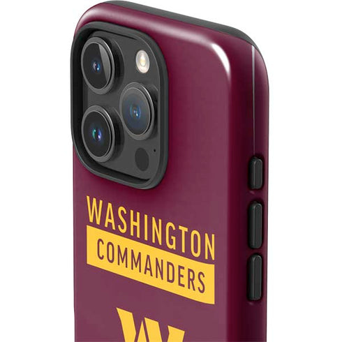 NFL Washington Commanders iPhone 16 Pro Max Impact Case