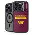 NFL Washington Commanders iPhone 16 Pro Max Kickstand Case