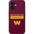 NFL Washington Commanders iPhone 16 Skin