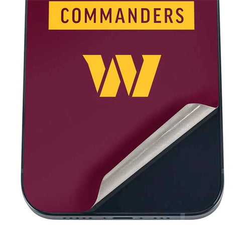 NFL Washington Commanders iPhone 16 Skin