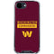 NFL Washington Commanders iPhone 16e Clear Case