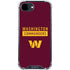 NFL Washington Commanders iPhone 16e Clear Case