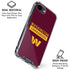 NFL Washington Commanders iPhone 16e Clear Case