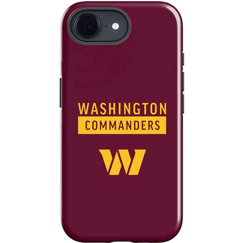 NFL Washington Commanders iPhone 16e Impact Case