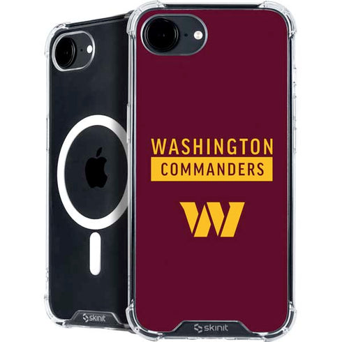 NFL Washington Commanders iPhone 16e MagSafe Case