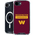 NFL Washington Commanders iPhone 16e MagSafe Case