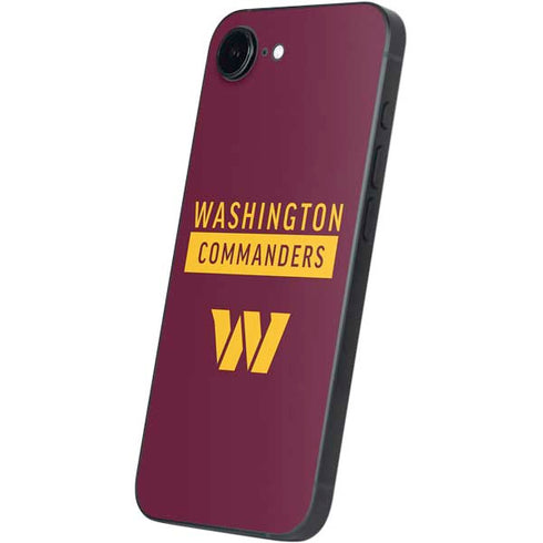 NFL Washington Commanders iPhone 16e Skin