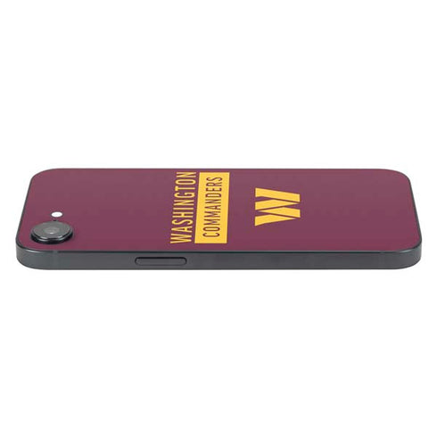 NFL Washington Commanders iPhone 16e Skin