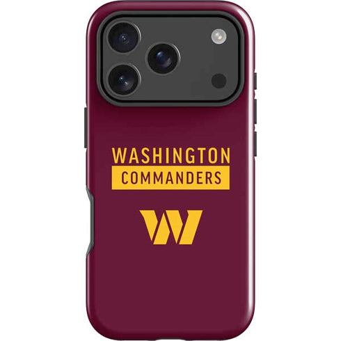 NFL Washington Commanders iPhone 18 Pro Impact Case