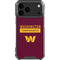 NFL Washington Commanders iPhone 18 Pro Max Clear Case