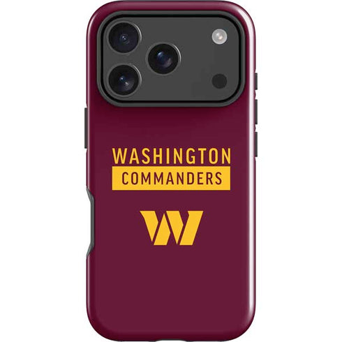NFL Washington Commanders iPhone 18 Pro Max Impact Case