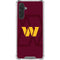 NFL Washington Commanders Large Logo Galaxy A17 Clear Case