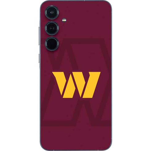 NFL Washington Commanders Large Logo Galaxy A35 5G Skin