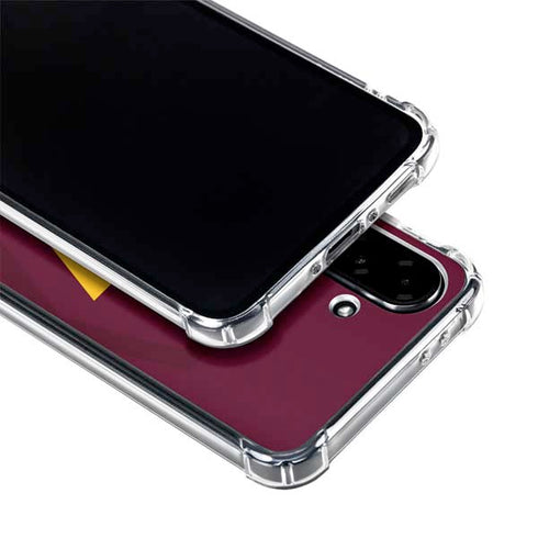 NFL Washington Commanders Large Logo Galaxy A36 5G Clear Case