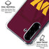 NFL Washington Commanders Large Logo Galaxy A36 5G Clear Case
