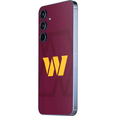 NFL Washington Commanders Large Logo Galaxy A36 5G Skin