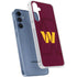 NFL Washington Commanders Large Logo Galaxy A55 5G Clear Case
