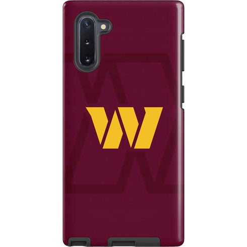 NFL Washington Commanders Large Logo Galaxy Cases